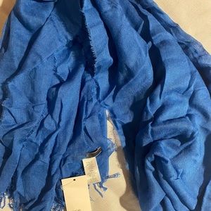 VINCE royal blue scarf